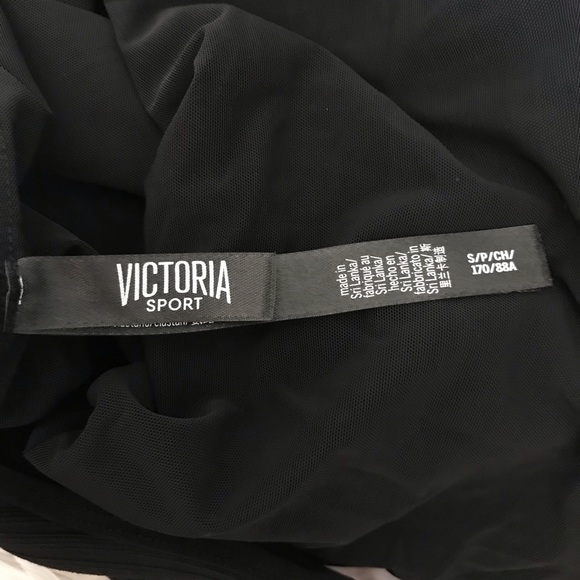 Victoria’s Secret sport black ribbed bodysuit size Small - Picture 7 of 7